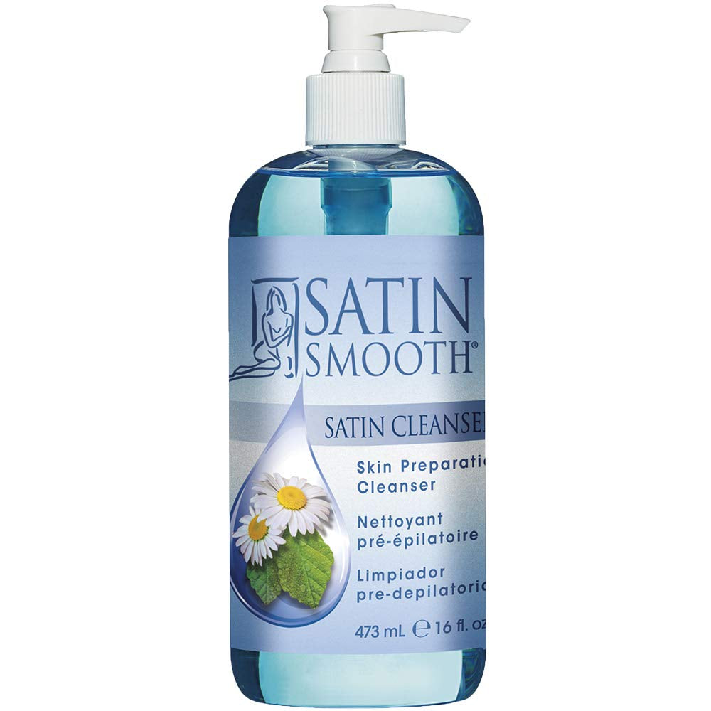 Pre Wax Cleanser - Antiseptic Formula for Pre Wax Hair Removal Skin Prep, Deep Cleansing & Irritation-Free Waxing, Afterwax Care, 16 Oz